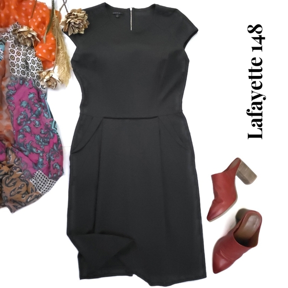 Lafayette 148 New York Dresses & Skirts - Lafayette 148 New York Black Women's Dress Sz 6